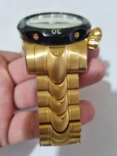 Relógio Dourado Masculino original