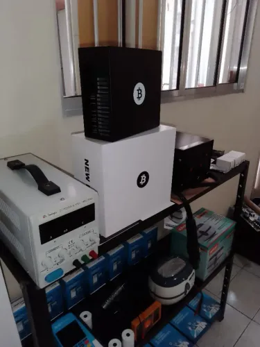 Mineradora Bitcoin BTC + Componentes.