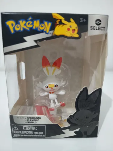Figura Pokémon de Batalha Scorbunny Select Original