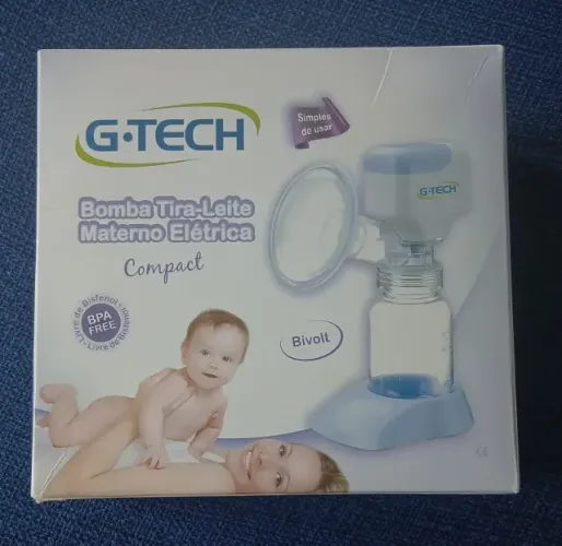 Bomba Tira Leite Materno Elétrica Compact Gtech