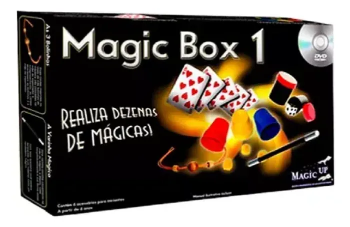 Kit De Mágicas 6 Acessórios - Magic Box 1 - Magic Up