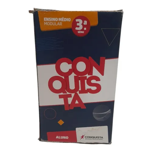 Livros didáticos editora conquista terceiro ano E.M.