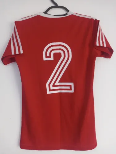 Camisa Bayern Munich Mundial Clubes 1976 #2 Bjorn Andersson Jogo Certificada
