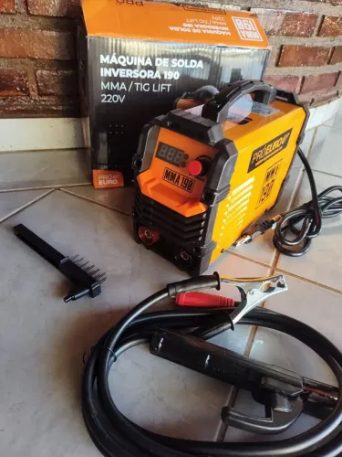 Máquina Solda Inversora MMA 190A Portátil