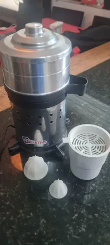 Espremedor Extrator de Frutas Inox Industrial Bivolt