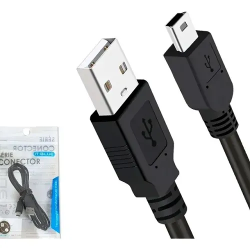 Cabo Mini Usb V3 P/ Ps3 C Filtro Alta Velocidade 1,5m Ka-355