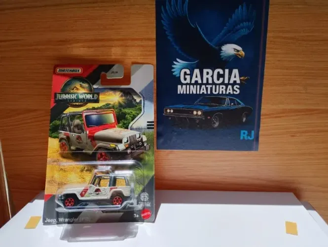 Jeep Wrangler (#18) - Jurassic World Rebirth - Matchbox - Escala 1:64