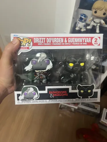 Funko Pop Drizzt Do?urden & Guenhwyvar D&D