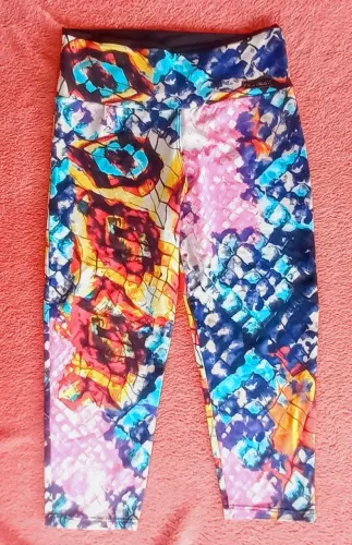 Legging da marca FIK NA MODA estampada -Adulto 