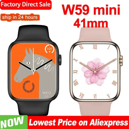 Smartwatch W59 Mini 41mm - Tela Colorida - Relógio Inteligente