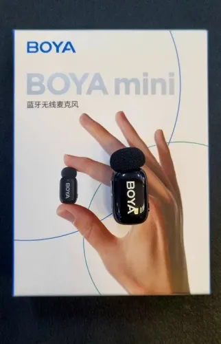 Microfone Lapela Boya Mini