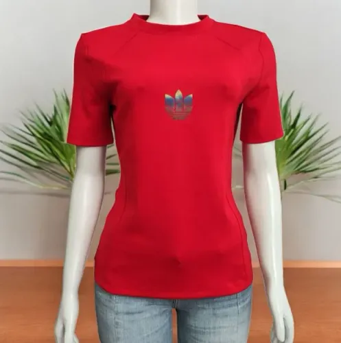 blusa adidas estilo neoprene vermelho Tam M