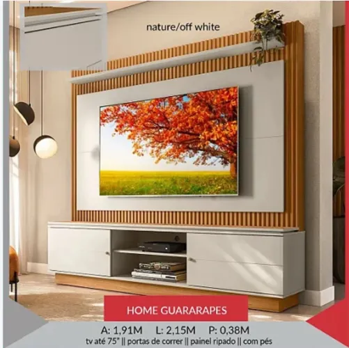 Home Guararapes - Painel para TV até 75'