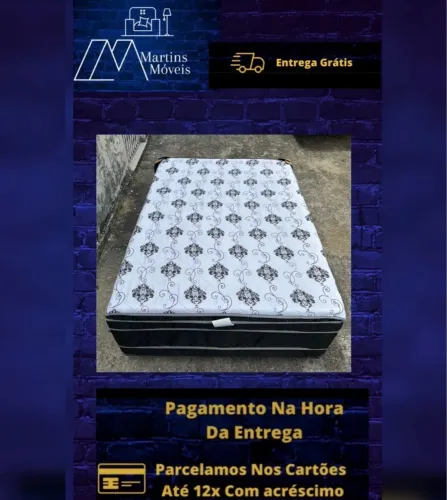 GRANDE PROMOÇÃO CAMA BOX NOBRE CASAL COM PILLOW ENTREGA GRATIS