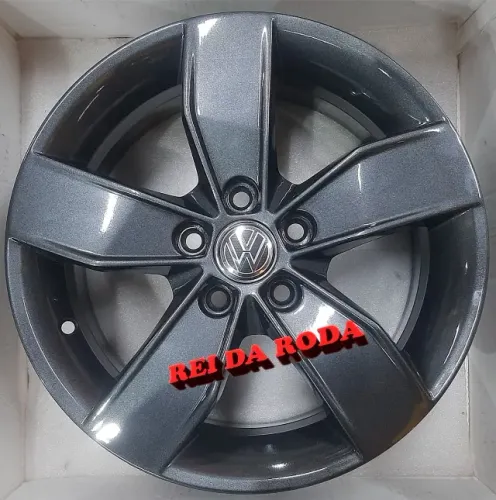 Jogo de rodas ARO15 - Fox Run - Original Volkswagen