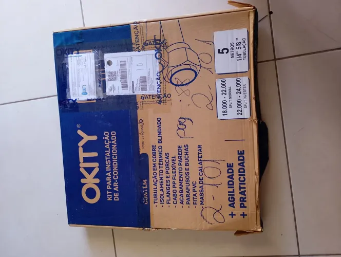 Kit instalação Ar condicionado 
