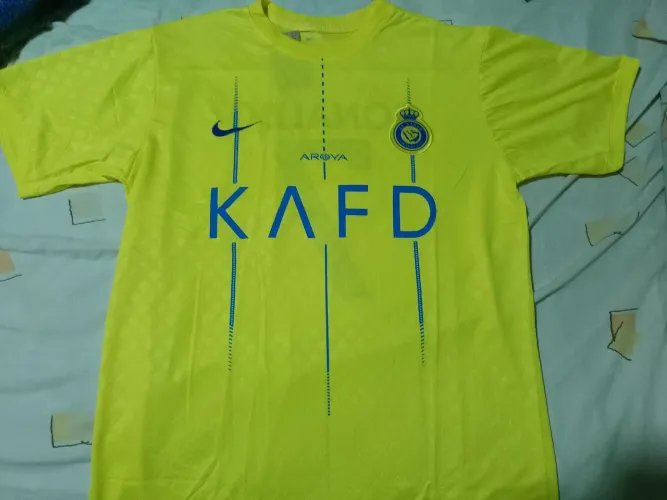 Camiseta de Futebol -al nassr - Amarela - Tamanho G ( buscar no local,)
