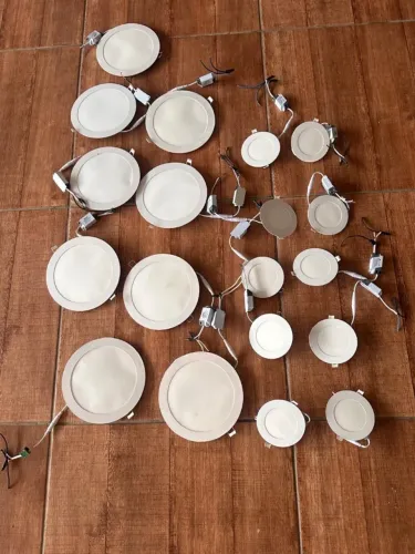 Kit Spots Embutidos Modernos - Perfeitos para Teto ou Gesso!