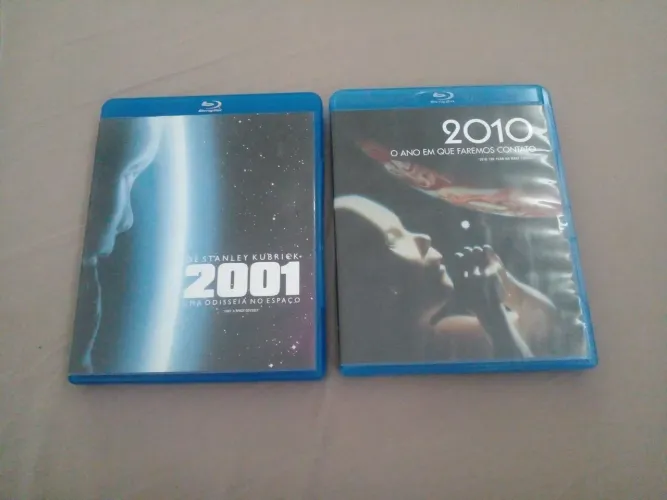 Coleção 2001 Uma Odisseia no Espaço e 2010 Blu-Ray