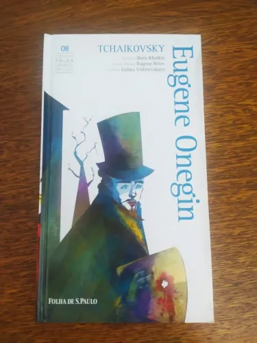 Livro Eugene Onegin  De Tchaikovsky