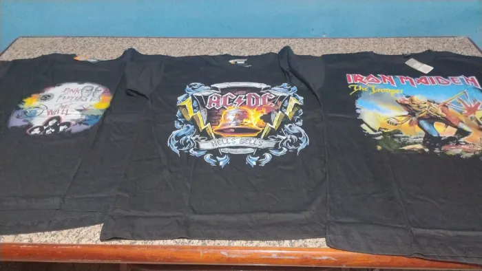 Camisetas de Rock