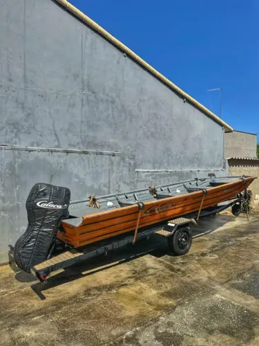 Barco Alumínio 6 metros - Calaça Flash Bass 600