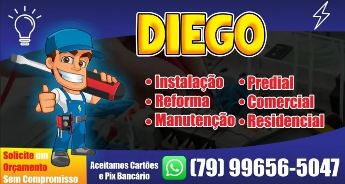 Eletricista  ligue e faça seu orçamento sem compromisso 