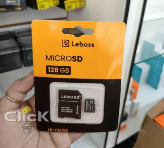 Cartão De Memória 128Gb Micro SD/TF LEBOSS - LB-CM128