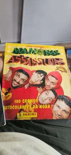 Album de figurinhas Mamonas Assassinas incompleto (faltando 1 figurinha)