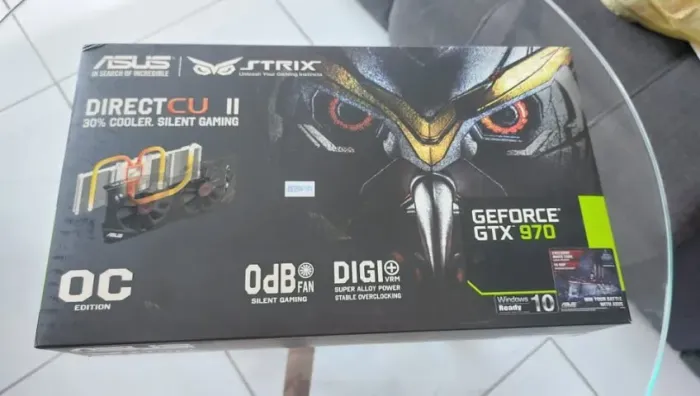 Placa de Vídeo Asus Nvidia GTX 970 Plus STRIX