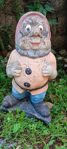 Anão de Jardim em cimento aproximadamente 50kg /// R$450,00