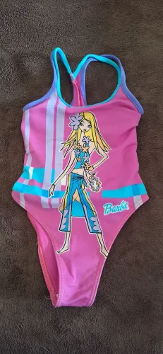 Maiô infantil Barbie 9 /12 meses