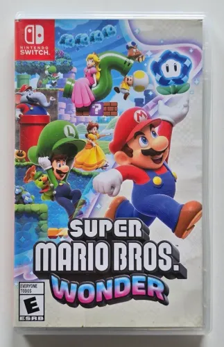 Super Mario Bros Wonder Nintendo Switch Mídia Física 