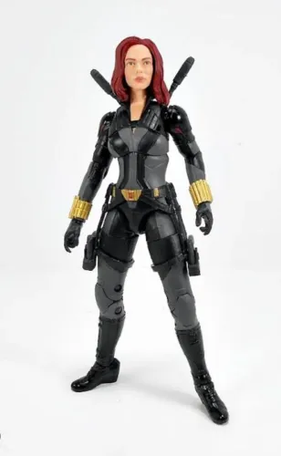 Action figure viuva negra marvel legends 