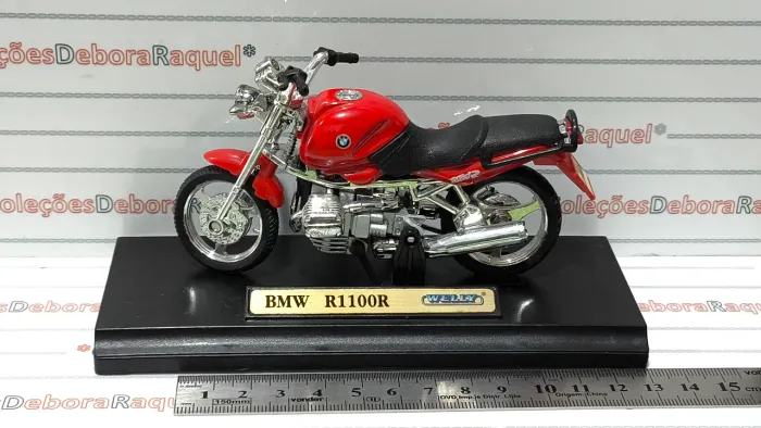 Miniatura Moto BMW R1100R -  Welly - 1:18