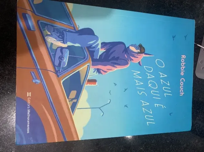 O azul daqui é mais azul Livro