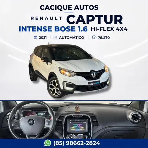 Renault Captur Intense Bose 1.6 16V Flex 5P AUT 2021