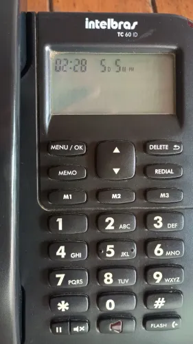 Intelbras com fio, telefone fixo