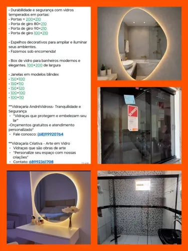PROMOÇÃO IMPERDÍVEL VIDRAÇARIA