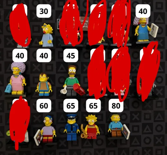 Minifiguras Lego oficiais Simpsons