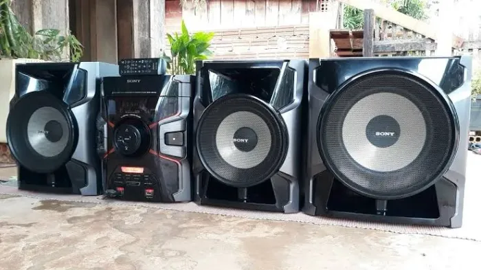 MINI SYSTEM SONY MHC-GPX5 ORIGINAL - SOM POTENTE ?
