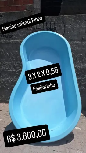Piscina infantil Fibra