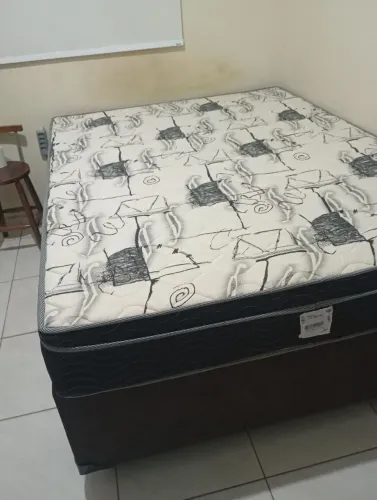 Cama de casal bau