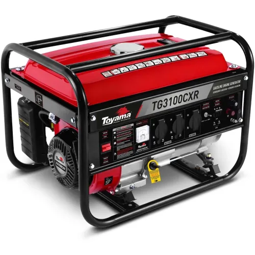 Gerador TOYAMA a gasolina TG3100cxr monofásico 115/230 60HZ