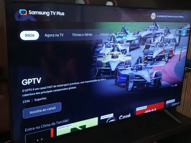 Teve 55 polegadas smart Samsung 4k