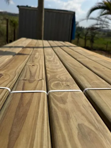 Deck Madeira Pinus Tratado - *