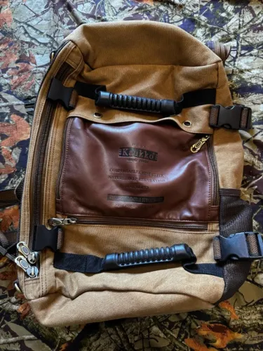 Mochila Lona - Carteiro / Backpack Retrô