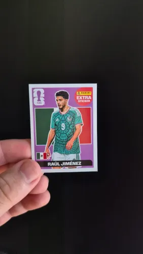 Figurinha da Copa Legendary - Raúl Jiménez