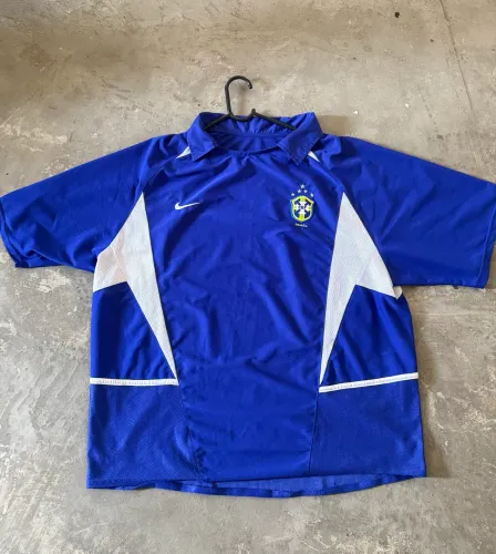 Camiseta Nike Brasil Azul