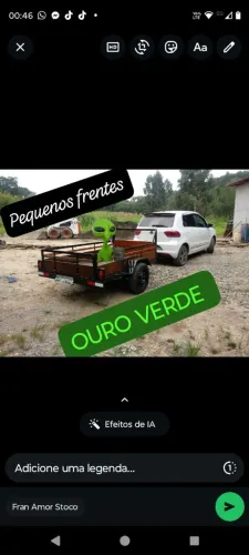 Pequenos frentes carretinha